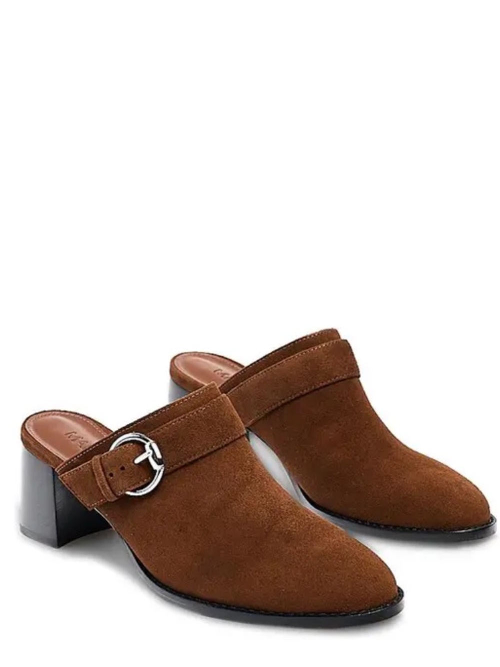 🤎 marion parke suede carson mules